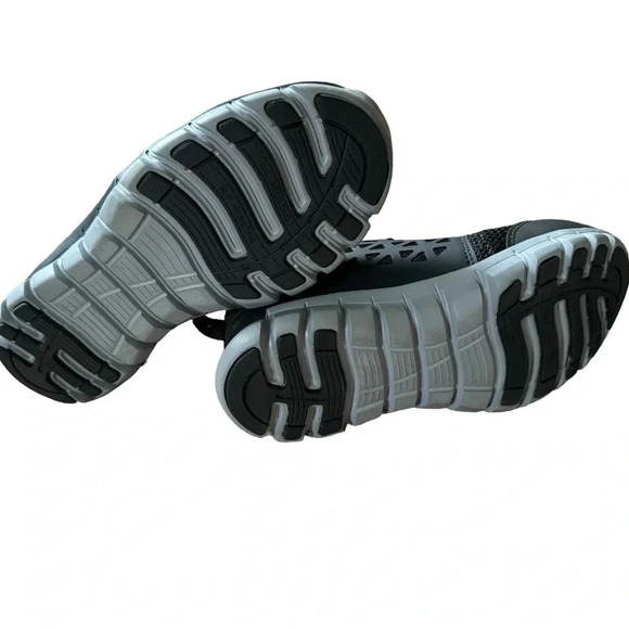 Reebok Men’s Sublite Alloy Toe Black & Gray Safety Work Shoes Size 5 Men 7 Wmns - Picture 3 of 6